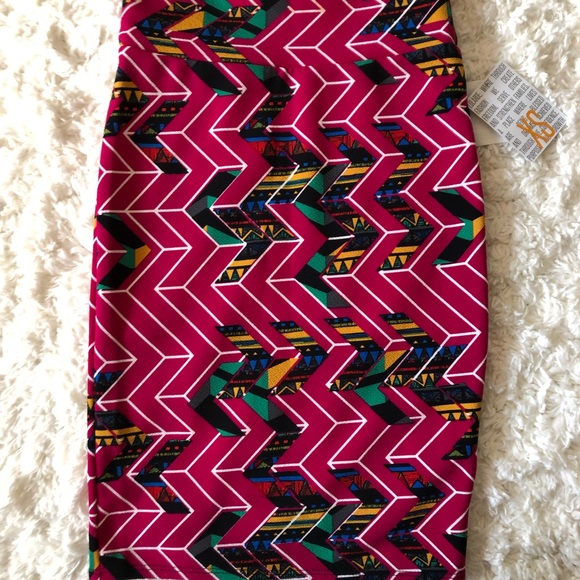 LulaRoe Cassie Skirt XS NWT - Picture 3 of 7